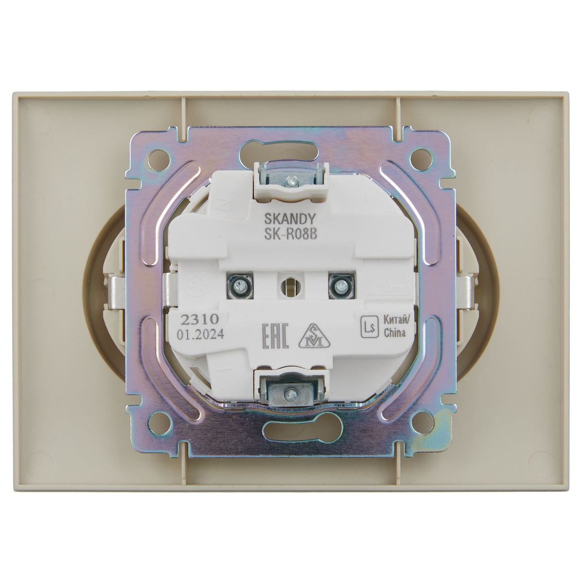 Розетка силовая  SK-R21-16-K10-F