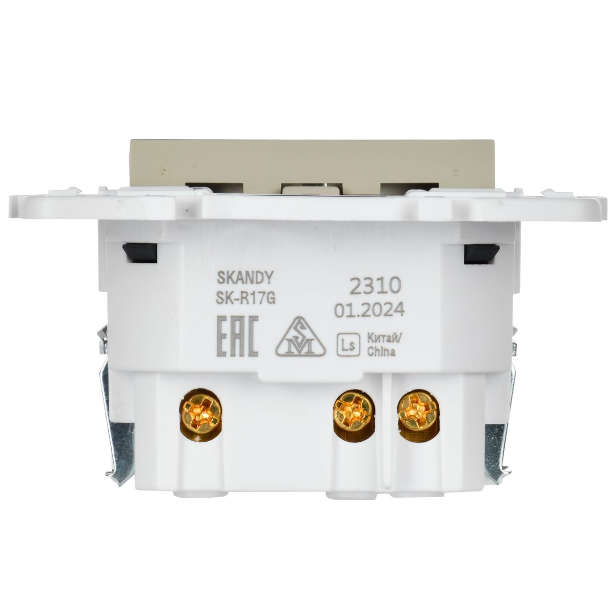 Розетка силовая  SK-R14-16-U14-018-K10