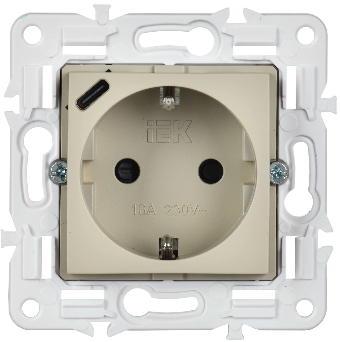 Розетка силовая  SK-R14-16-U14-018-K10