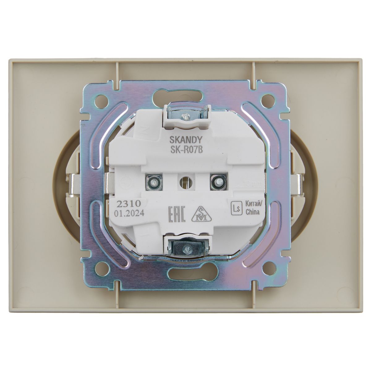Розетка силовая  SK-R24-16-K10-F