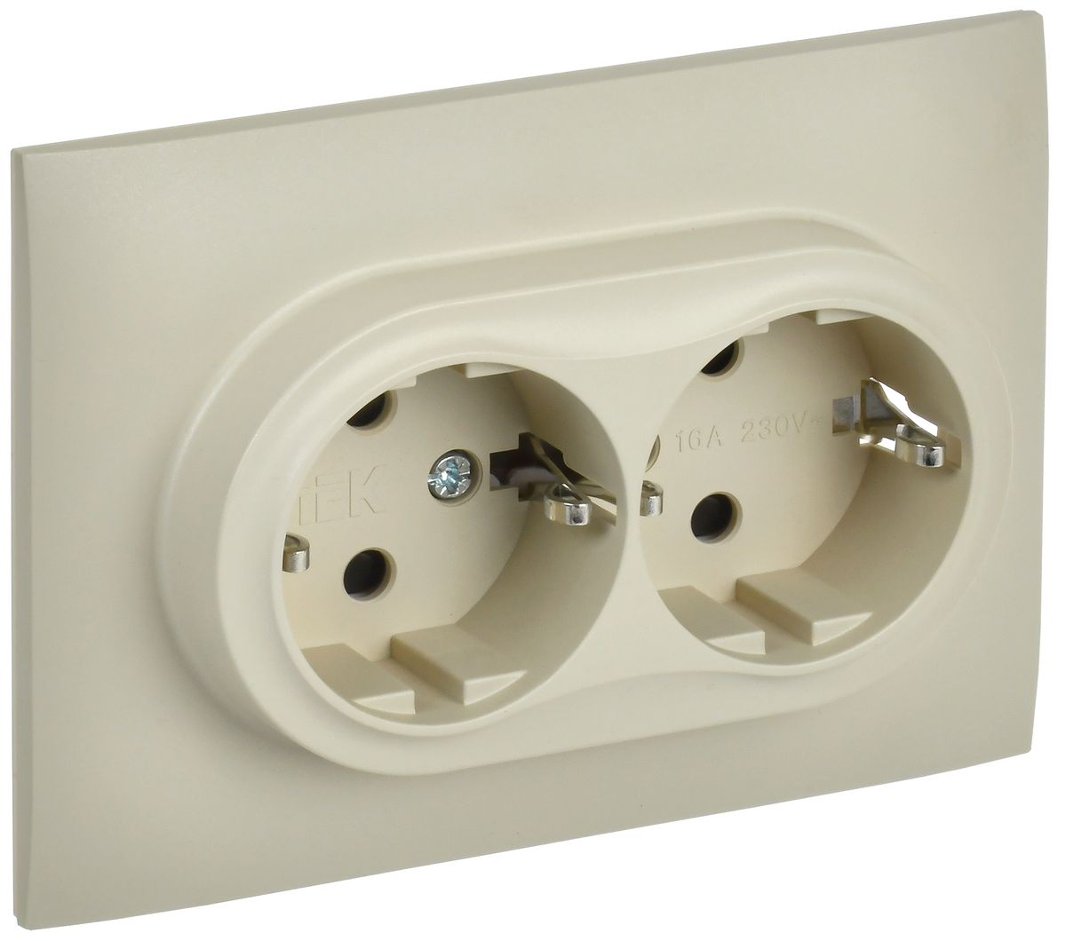 Розетка силовая  SK-R24-16-K10-F