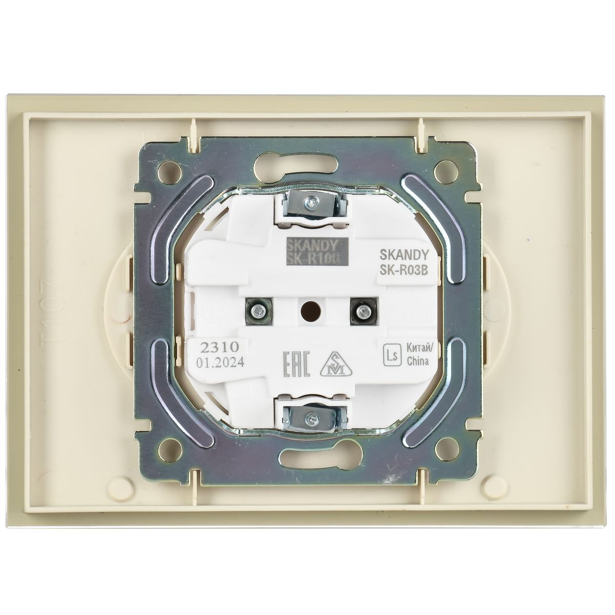 Розетка силовая  SK-R20-10-K10