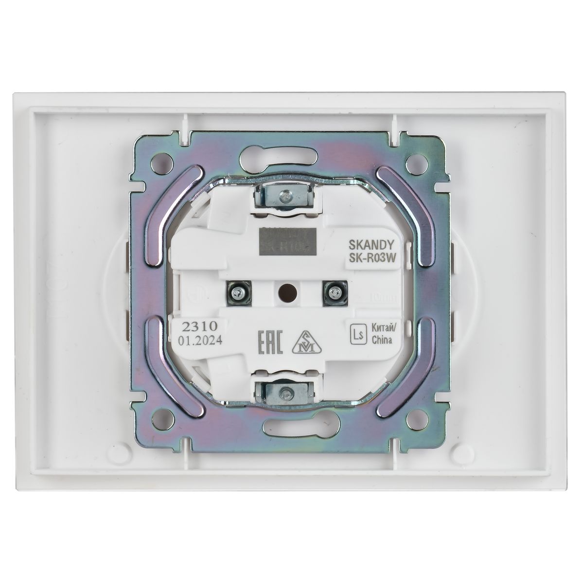Розетка силовая  SK-R20-10-K01