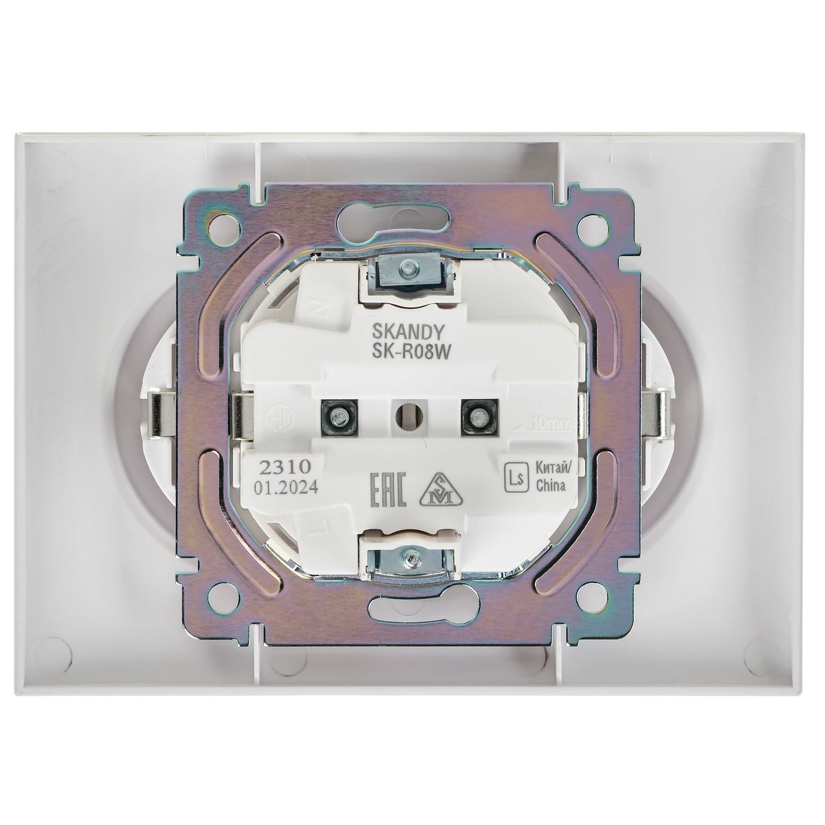 Розетка силовая  SK-R21-16-K01-F