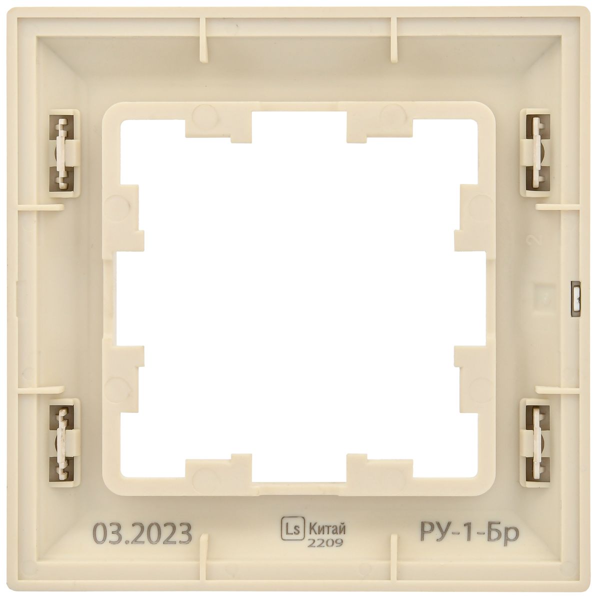 Рамка электроустановочная РУ-1-Бр BR-M12-12-3-K10