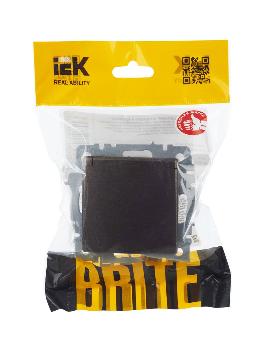 Розетка силовая РСбш10-3-БрТБ BR-R16-16-K45