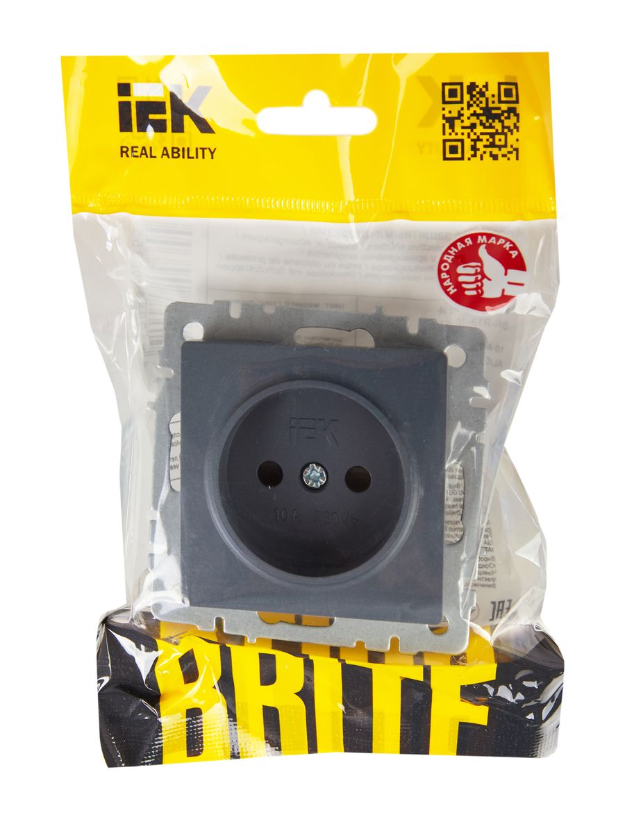 Розетка силовая РСш10-2-БрМ BR-R13-10-K35