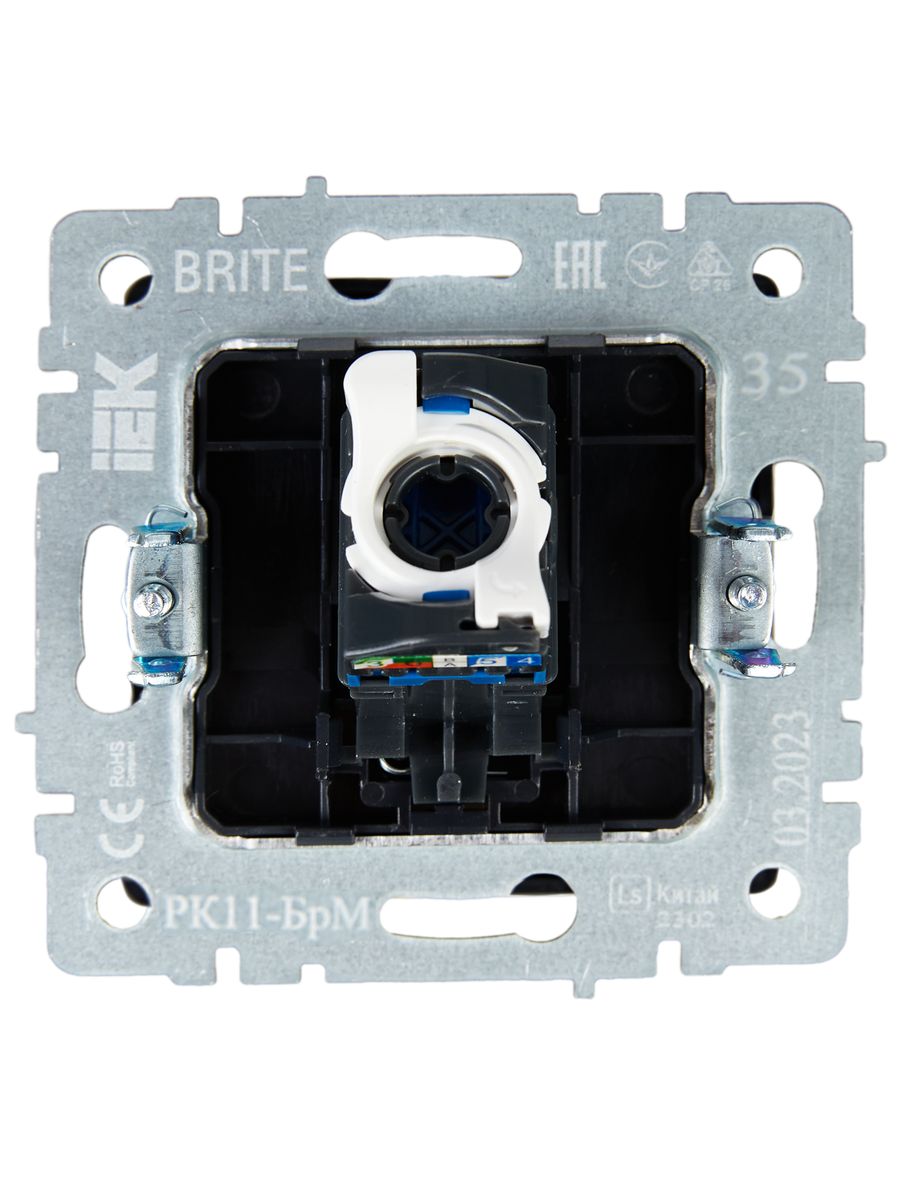 Розетка телекоммуникационная РК11-БрМ BR-K10-2-K35