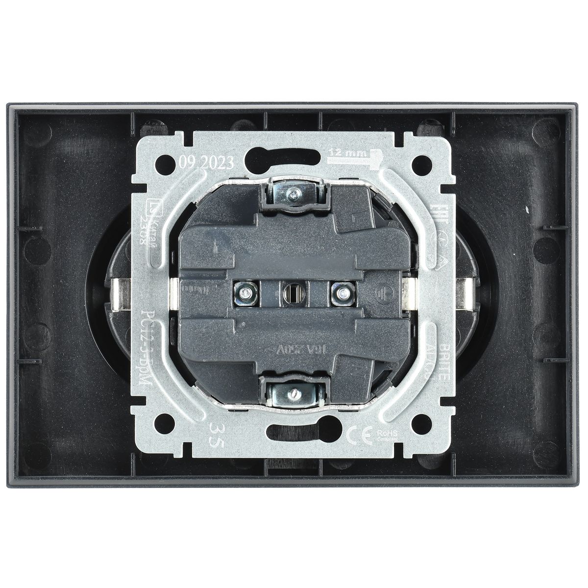 Розетка силовая РС12-3-БрМ BR-R21-16-K35-F