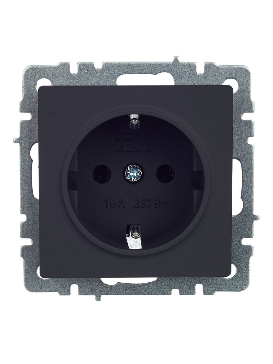 Розетка силовая РС11-1-0-БрГ BR-R11-16-K53