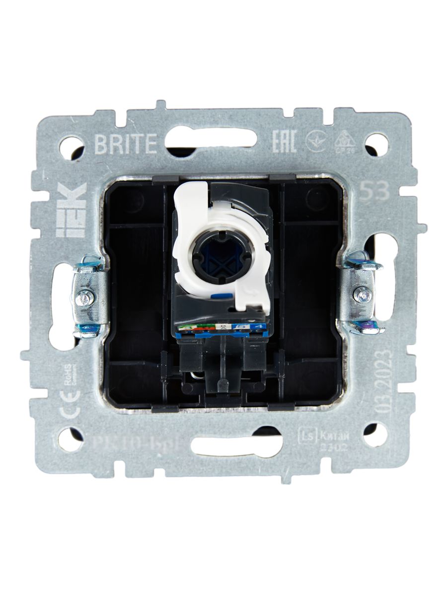 Розетка телекоммуникационная РК10-БрГ BR-K10-1-K53