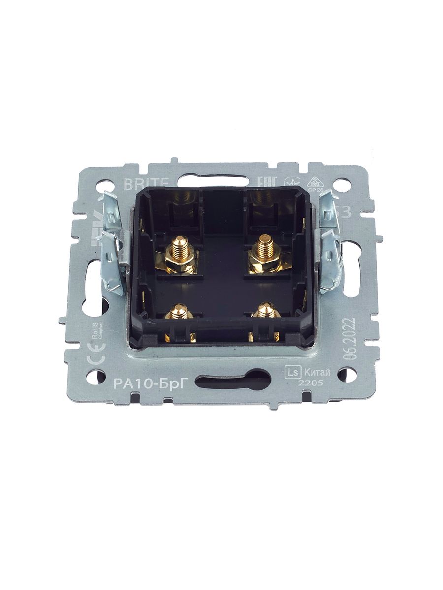 Розетка мультимедийная РА10-БрГ BR-S40-K53