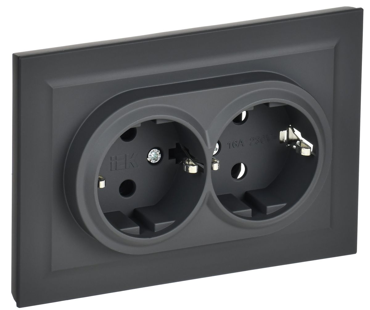 Розетка силовая РС12-3-БрГ BR-R21-16-K53-F