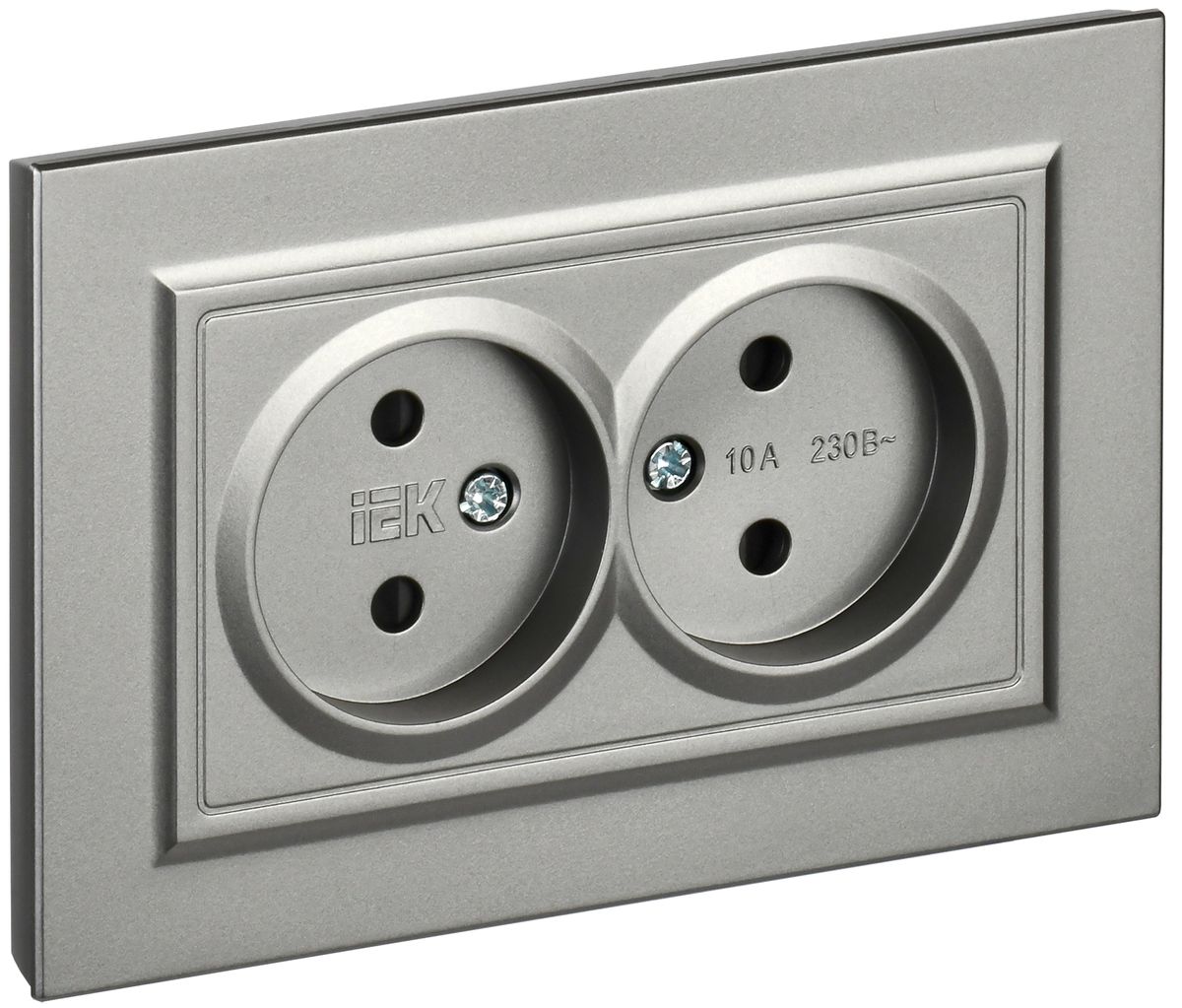 Розетка силовая РСш12-2-БрС BR-R23-10-K46-F