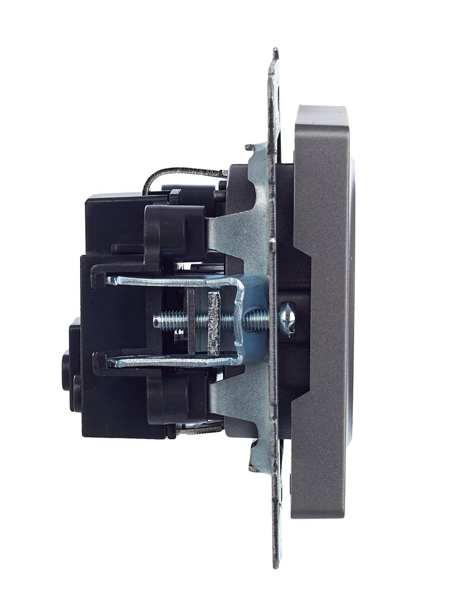 Розетка силовая РС11-1-0-БрС BR-R11-16-K46