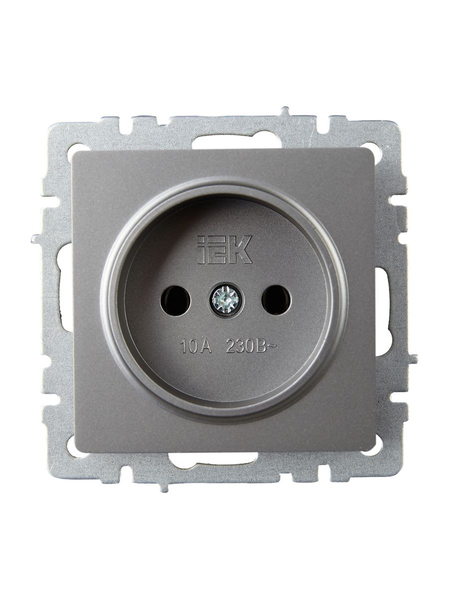 Розетка силовая РС10-1-0-БрС BR-R10-10-K46