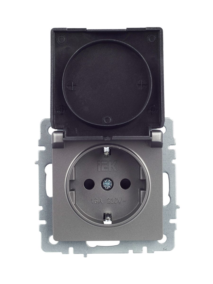 Розетка силовая РСбш10-3-БрС BR-R16-16-K46