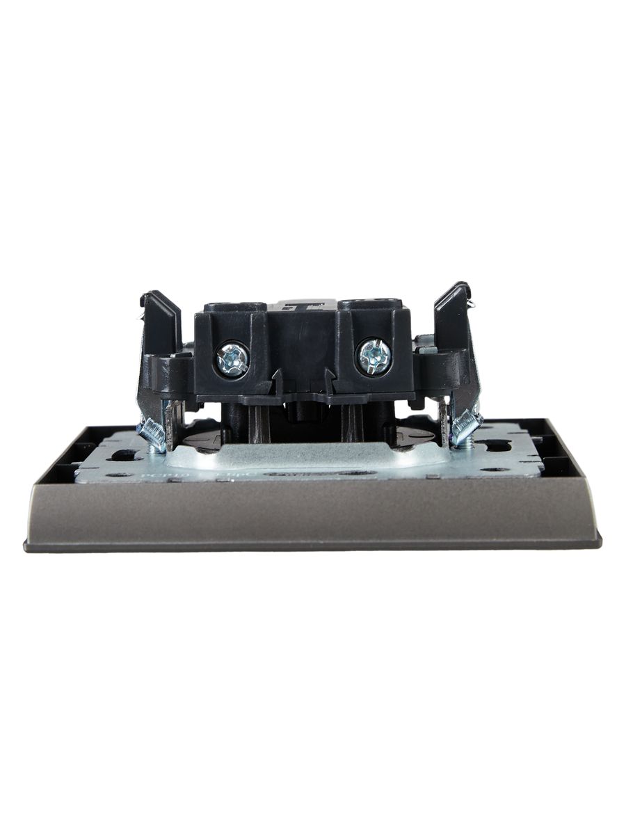 Розетка силовая РСР10-1-0-БрС BR-R10-10-K46-F