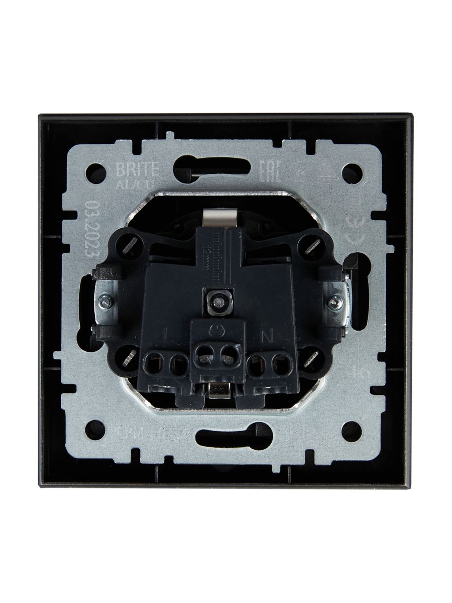 Розетка силовая РСР14-1-0-БрС BR-R14-16-K46-F