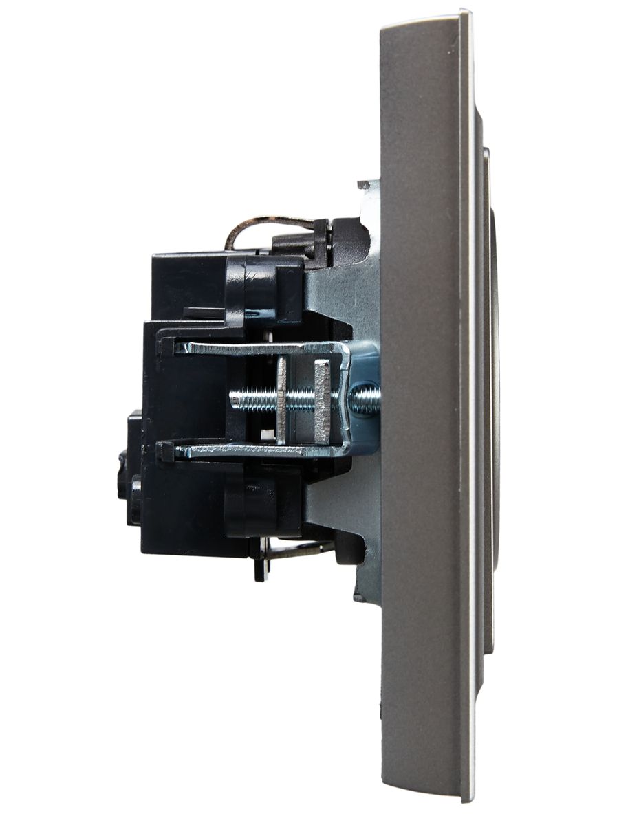Розетка силовая РСР14-1-0-БрС BR-R14-16-K46-F
