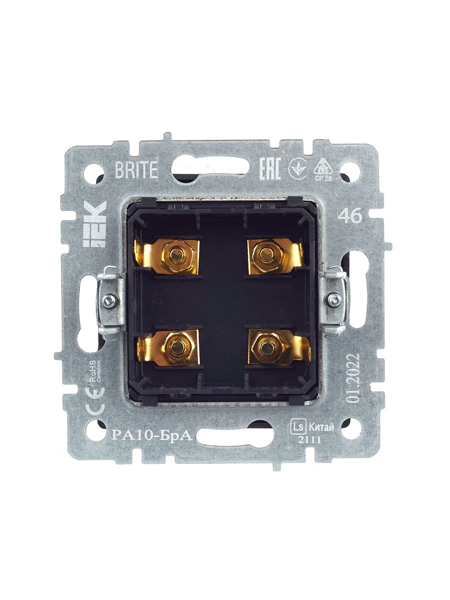 Розетка мультимедийная РА10-БрА BR-S40-K47