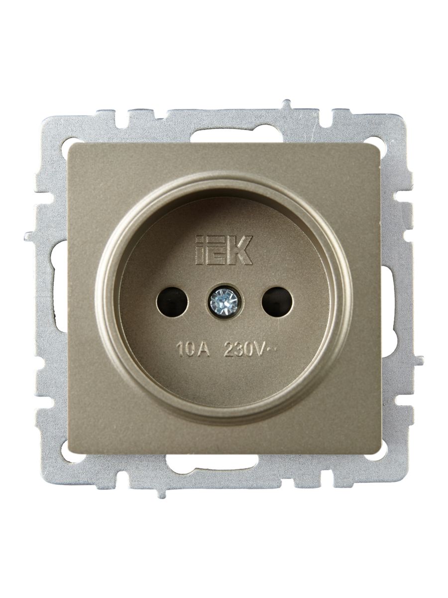 Розетка силовая РСш10-2-БрШ BR-R13-10-K37