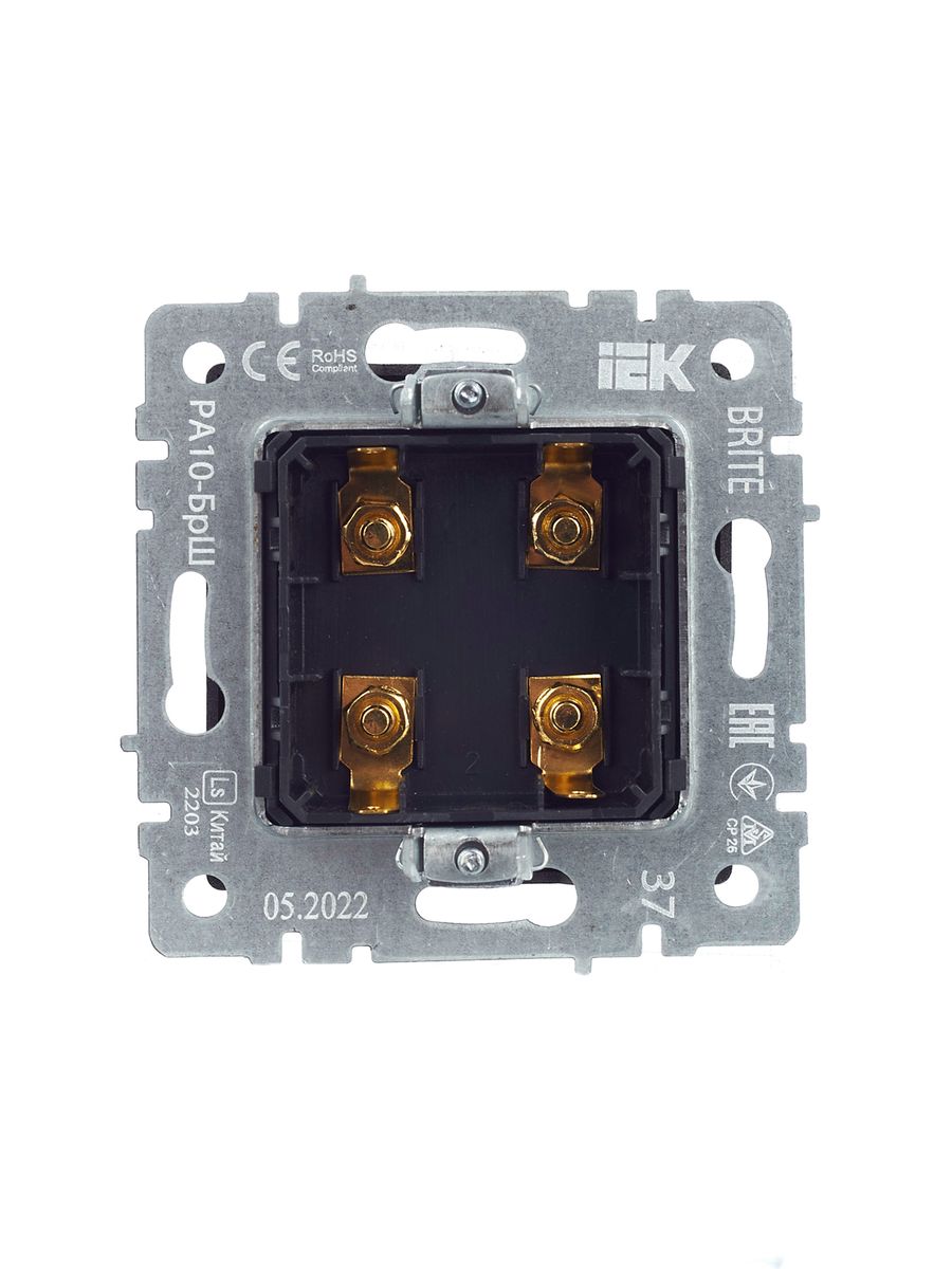 Розетка мультимедийная РА10-БрШ BR-S40-K37