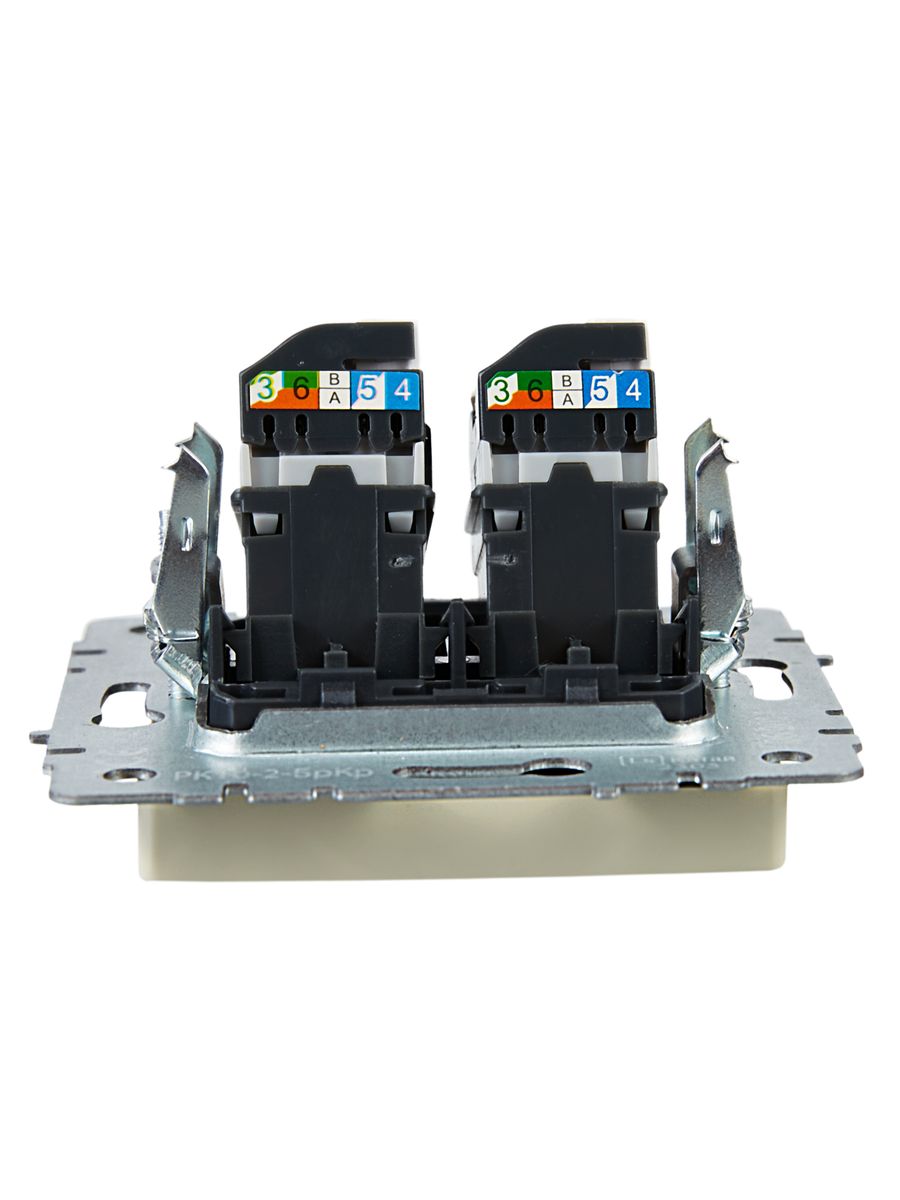 Розетка телекоммуникационная РК10-2-БрКр BR-K20-1-K10