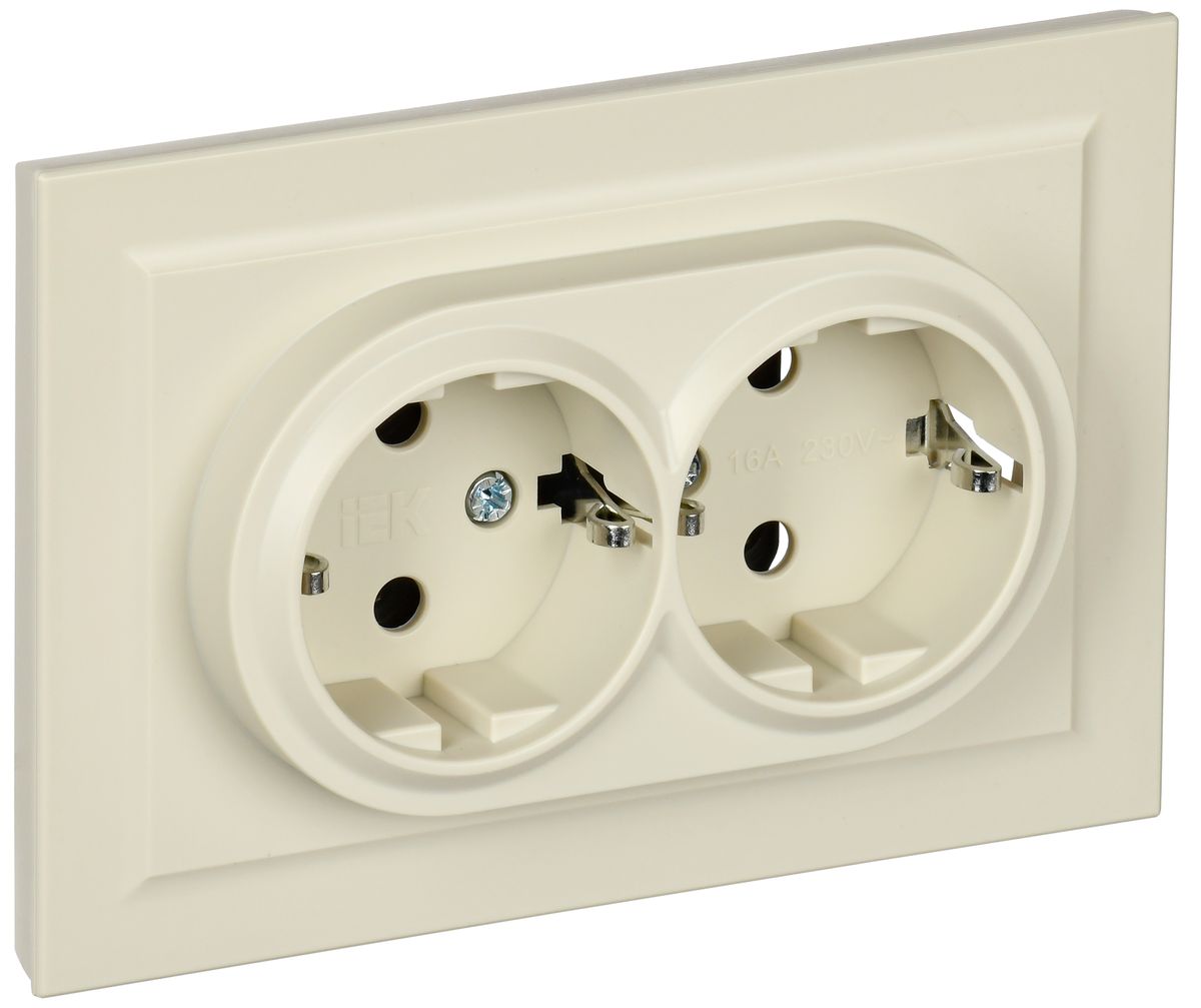 Розетка силовая РС12-3-БрКр BR-R21-16-K10-F
