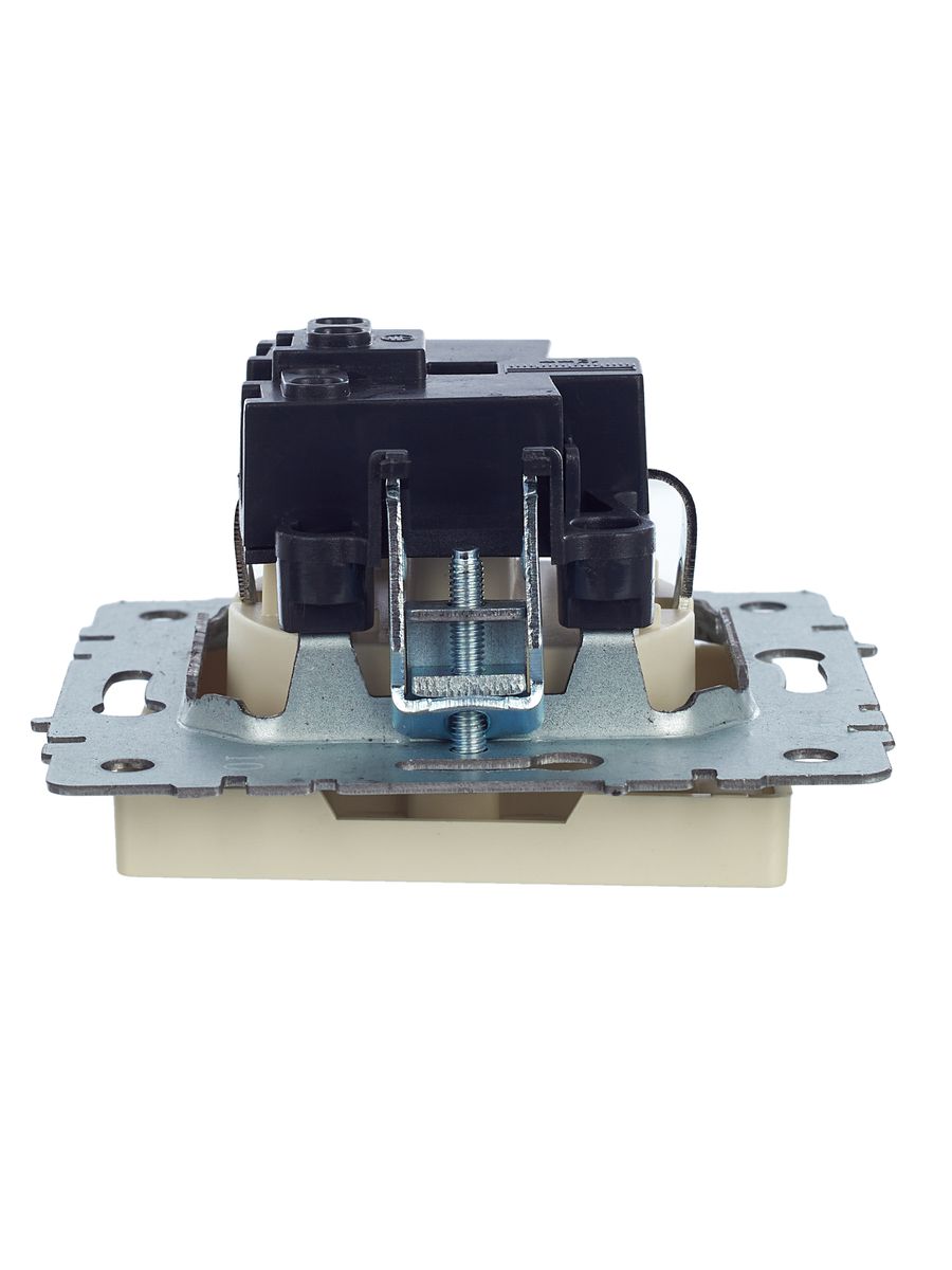Розетка силовая РС11-1-0-БрКр BR-R11-16-K10