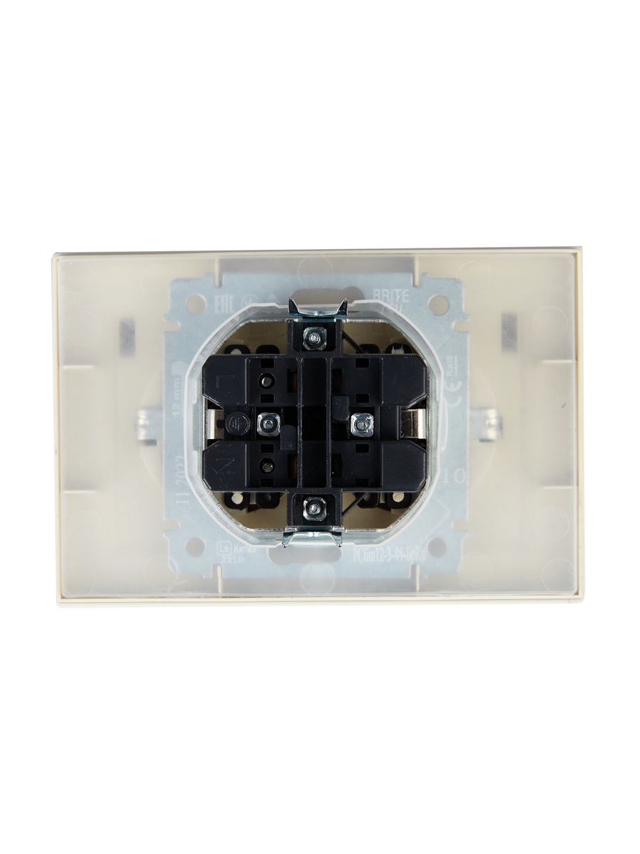 Розетка силовая РСбш12-3-44-БрКр BR-R26-16-44-K10-F