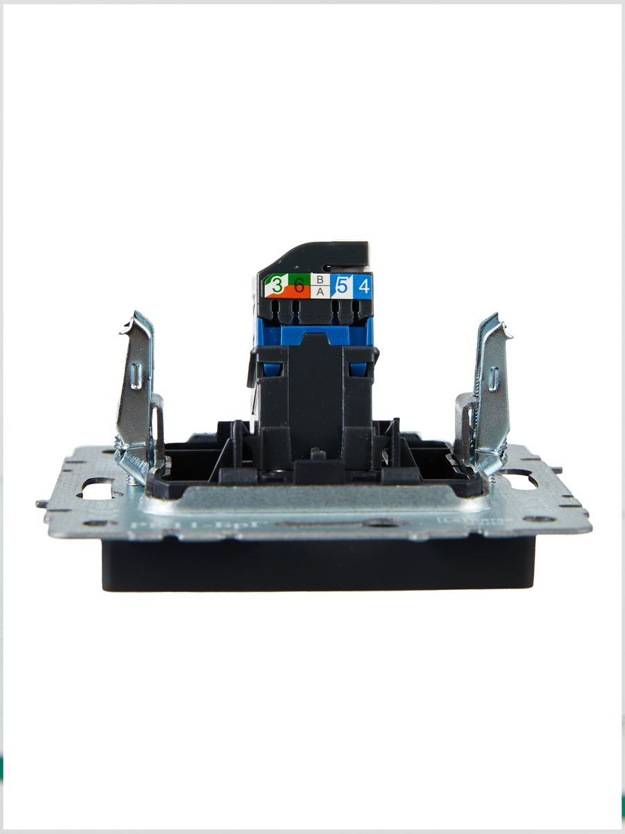 Розетка телекоммуникационная РК11-БрЧ BR-K10-2-K02