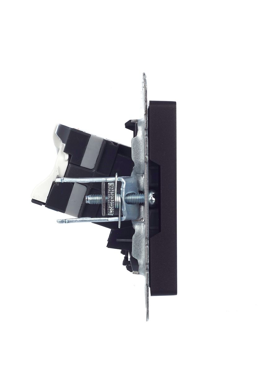 Розетка телекоммуникационная РК10-БрЧ BR-K10-1-K02