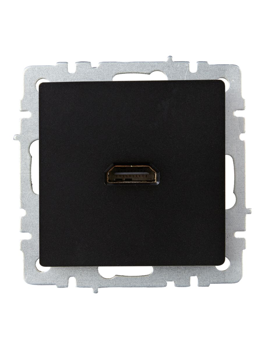 Розетка мультимедийная РHDMI-0-БрЧ BR-H10-K02