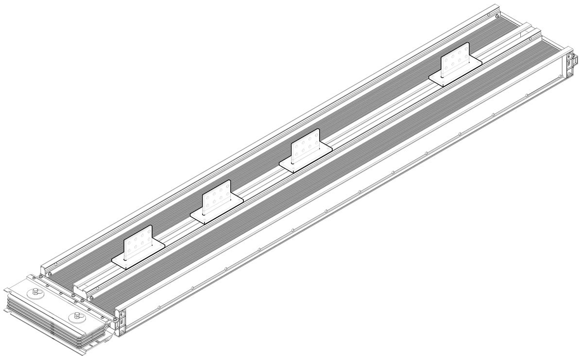 Секция шинопровода  LB-4000A4-25-F-C2
