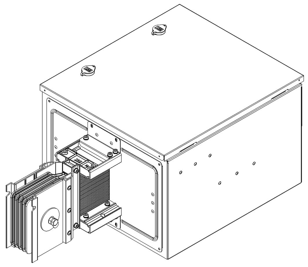 Секция шинопровода  LB-1600C4-35-F-EA
