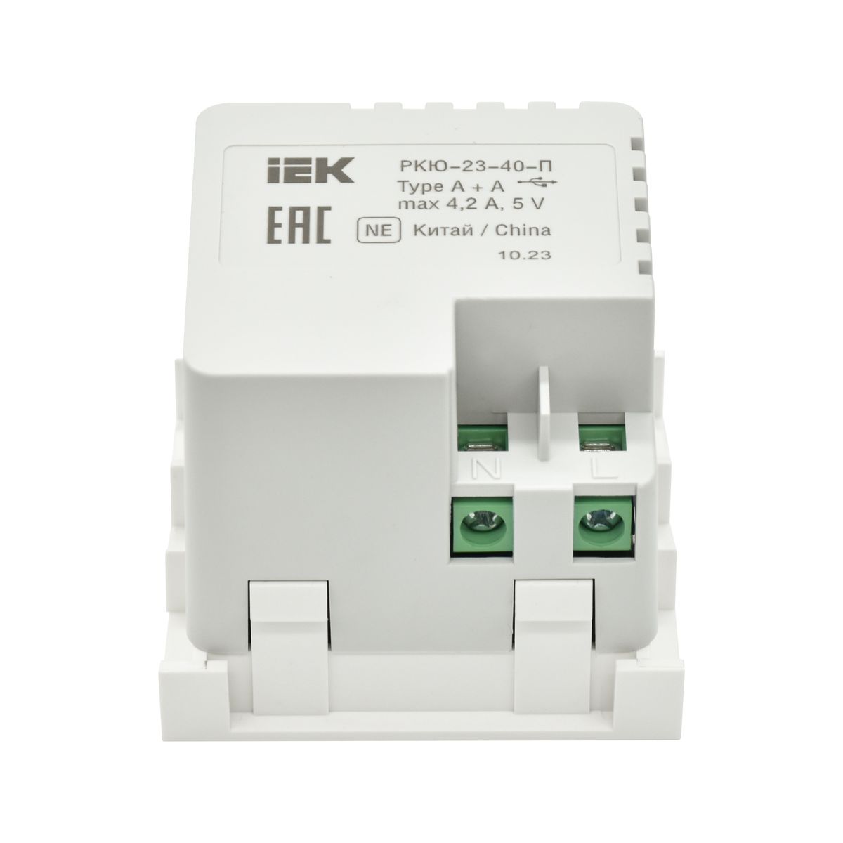 Розетка мультимедийная  PR-KK40D-RU-0-2-AA-K01