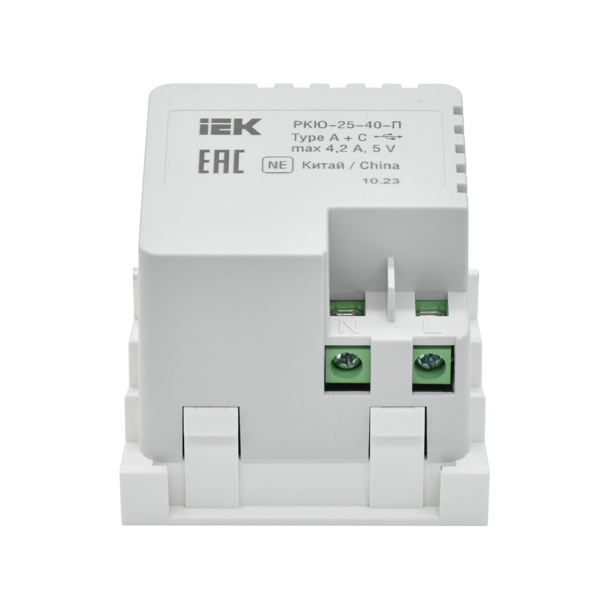Розетка мультимедийная  PR-KK40D-RU-0-2-AC-K01