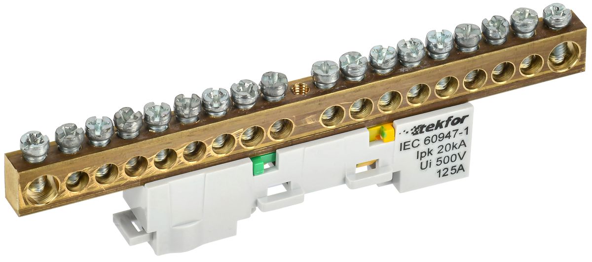 Шина заземления  TF-NN20-18-DL-K05