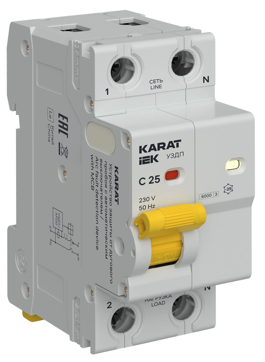 Устройство защиты от дугового пробоя  KA-DP11-1-025-C