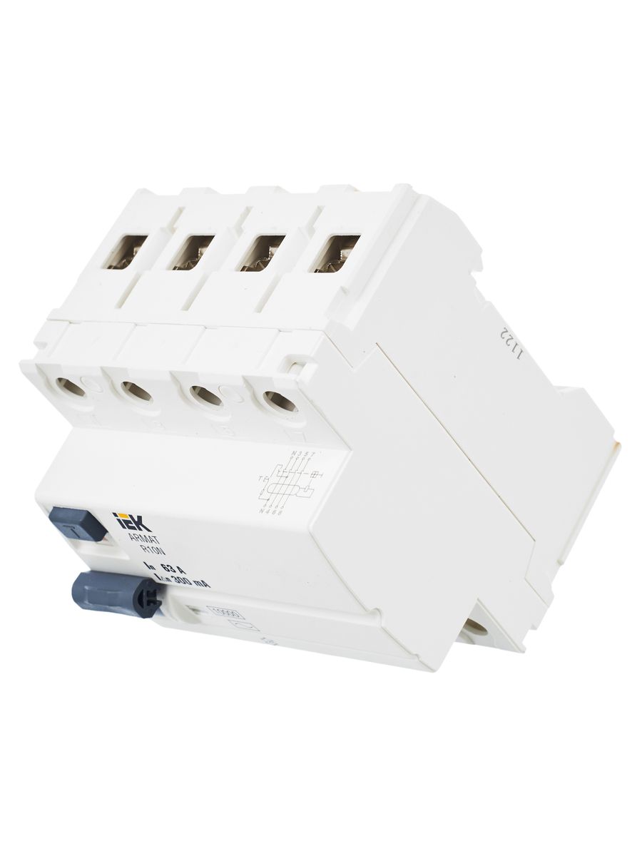 Выключатель автоматический дифференциальный  AR-R10N-4-063C300