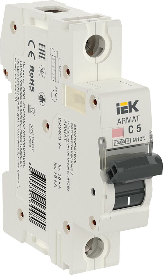 Выключатель автоматический  AR-M10N-1-C005