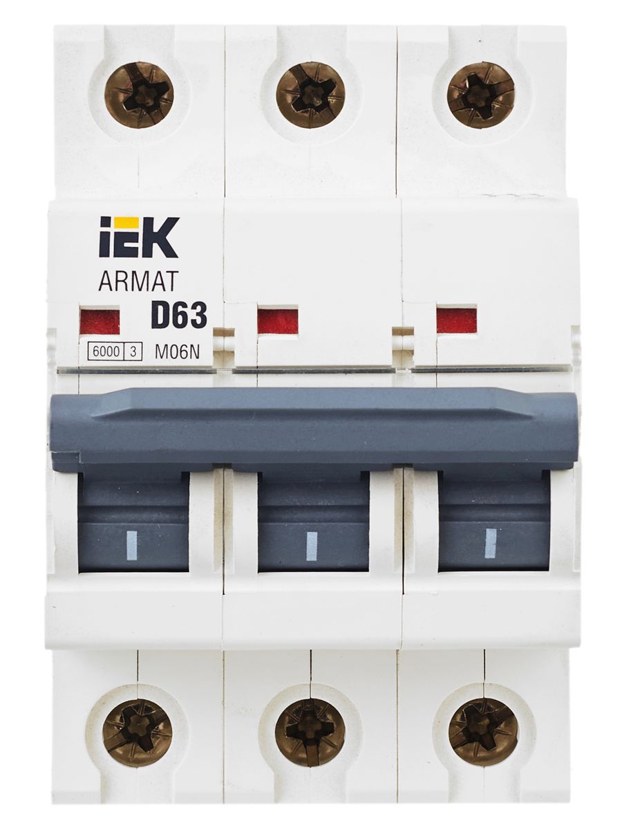 Выключатель автоматический  AR-M06N-3-D063