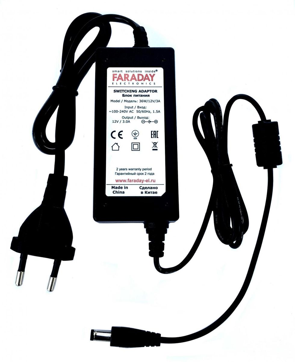 Блок питания 36W/12V/3A 3003