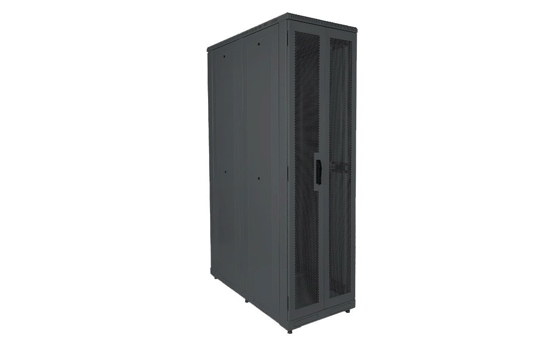 Шкаф телекоммуникационный ШТ-НП-С-47U-600-1000-ПП-Ч 130411-01425
