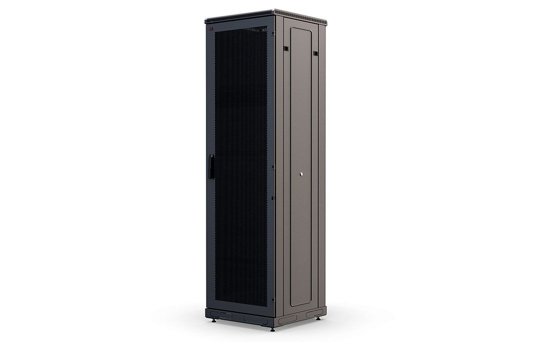 Шкаф телекоммуникационный ШТ-НП-М-42U-800-1000-П-Ч 130411-01235