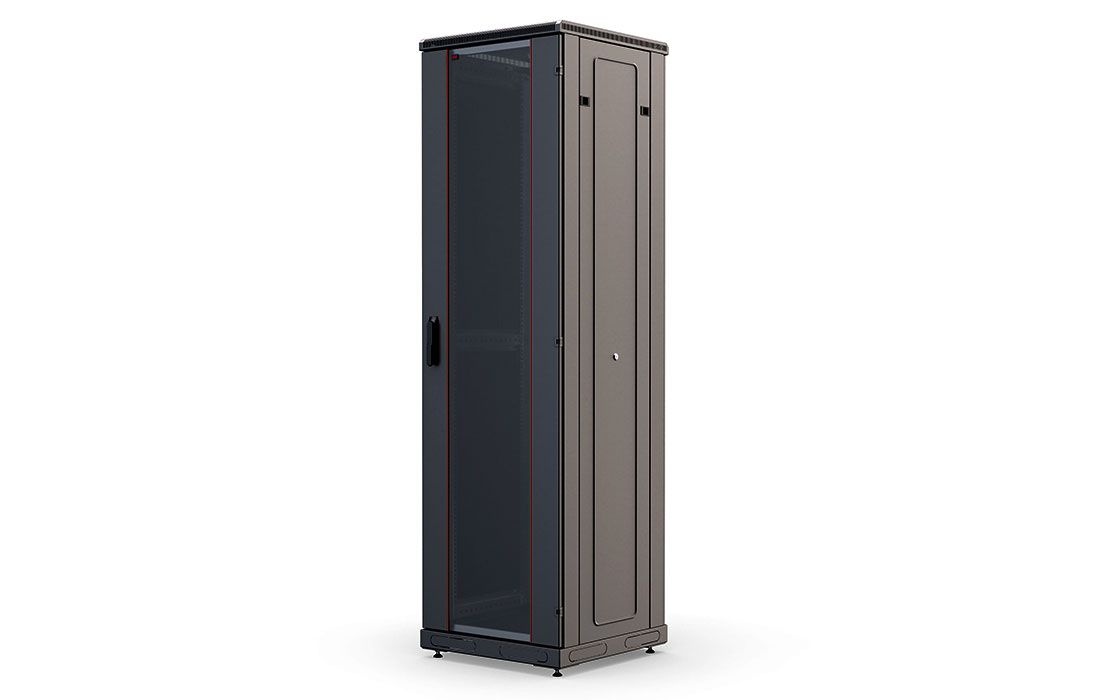 Шкаф телекоммуникационный ШТ-НП-М-42U-800-1000-С-Ч 130411-01233