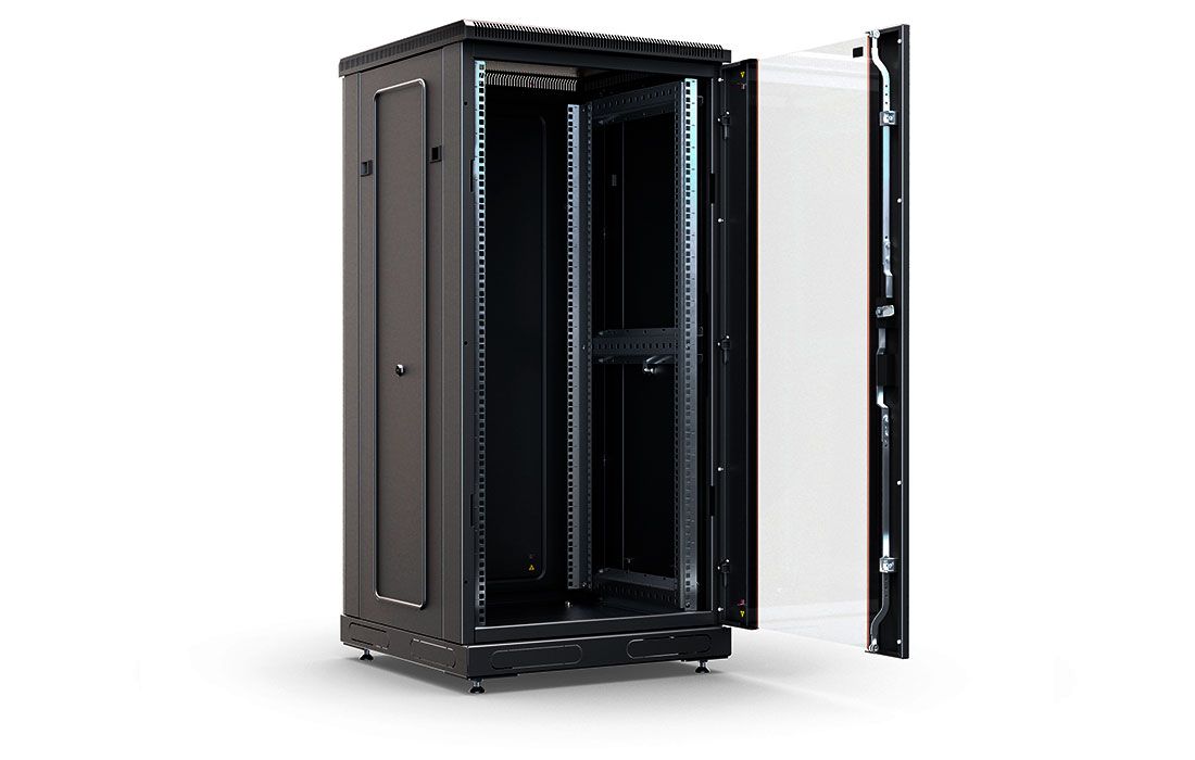 Шкаф телекоммуникационный ШТ-НП-М-24U-600-800-С-Ч 130411-01152