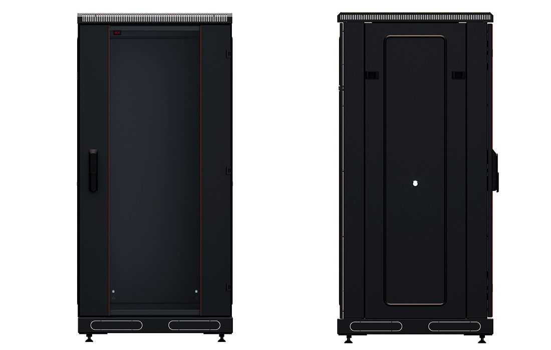 Шкаф телекоммуникационный ШТ-НП-М-24U-600-800-С-Ч 130411-01152