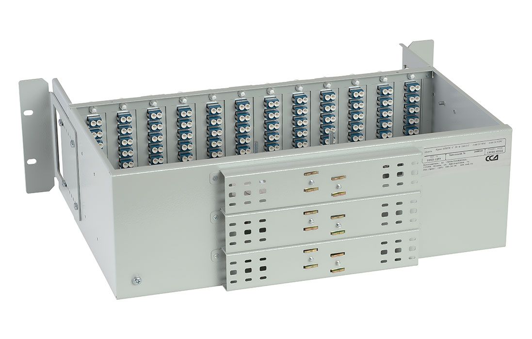 Кросс оптический ШКОС-С -3U/6 -144-LC ~144-LC/SM ~144-LC/UPC 130301-02322
